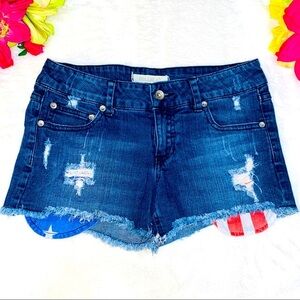 Bullhead patriotic shorts
